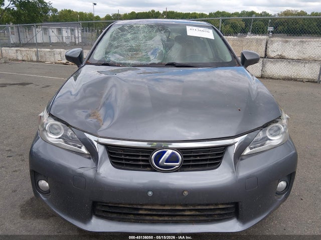 2012 Lexus Ct 200h Premium მანქანა იყიდება აუქციონზე, vin: JTHKD5BH5C2107839, აუქციონის ნომერი: 45136050