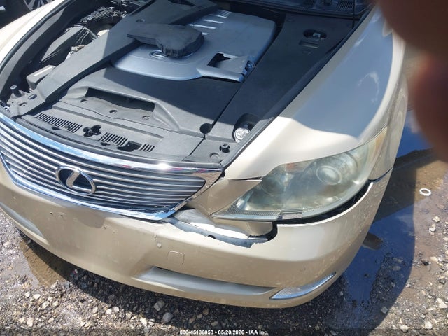 2007 Lexus Ls 460 მანქანა იყიდება აუქციონზე, vin: JTHBL46F975051382, აუქციონის ნომერი: 45136053