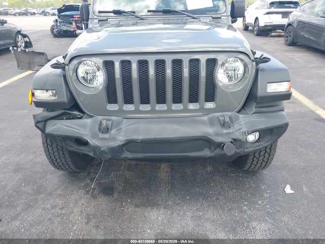 Продажа на аукционе авто 2021 Jeep Wrangler Unlimited Sport S 4x4, vin: 1C4HJXDN5MW754805, номер лота: 45136068
