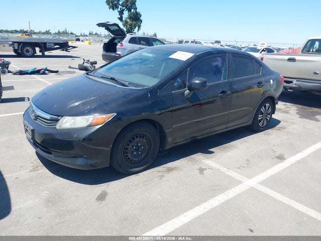 Продажа на аукционе авто 2012 Honda Civic Lx, vin: 19XFB2F53CE384600, номер лота: 45136071