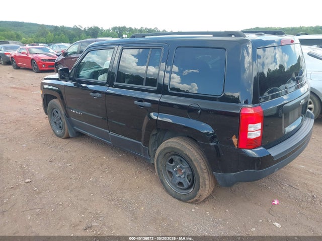 2016 Jeep Patriot Sport მანქანა იყიდება აუქციონზე, vin: 1C4NJPBA7GD681813, აუქციონის ნომერი: 45136072