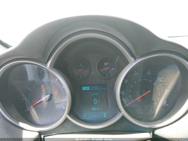 2014 Chevrolet Cruze 1lt Auto მანქანა იყიდება აუქციონზე, vin: 1G1PC5SBXE7148603, აუქციონის ნომერი: 45136074