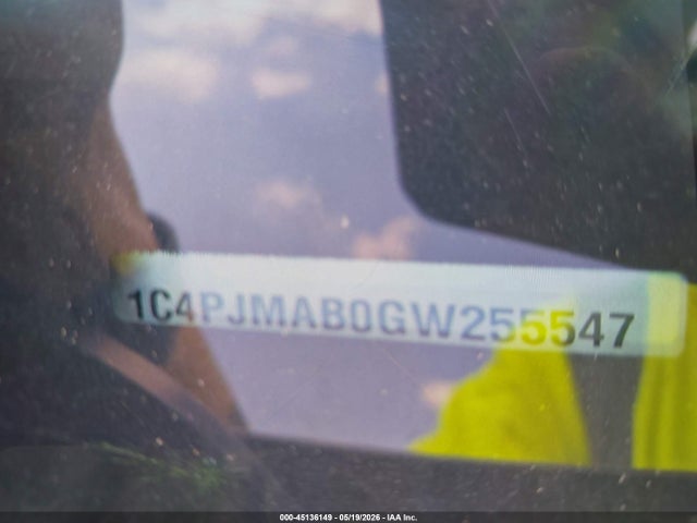 Aukcja sprzedaży 2016 Jeep Cherokee Sport, vin: 1C4PJMAB0GW255547, numer aukcji: 45136149