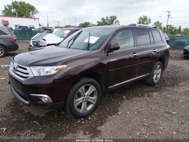 Продажа на аукционе авто 2012 Toyota Highlander Limited V6, vin: 5TDDK3EH4CS102348, номер лота: 45136247