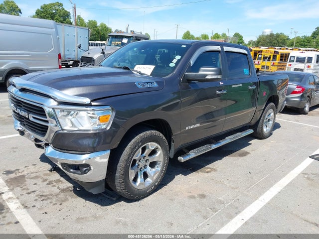45136256 :رقم المزاد ، 1C6SRFFTXKN895254 vin ، 2019 Ram 1500 Big Horn/lone Star  4x4 5'7 Box مزاد بيع