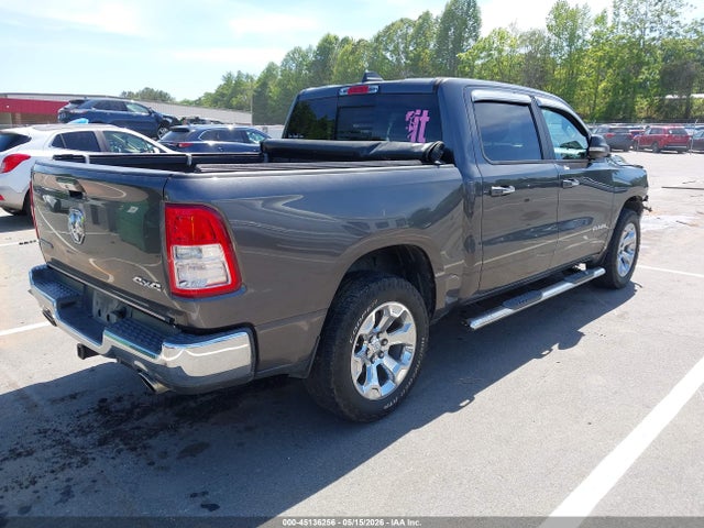 45136256 :رقم المزاد ، 1C6SRFFTXKN895254 vin ، 2019 Ram 1500 Big Horn/lone Star  4x4 5'7 Box مزاد بيع