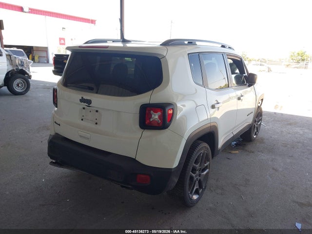 2021 Jeep Renegade 80th Anniversary 4x4 მანქანა იყიდება აუქციონზე, vin: ZACNJDBB6MPM71916, აუქციონის ნომერი: 45136273