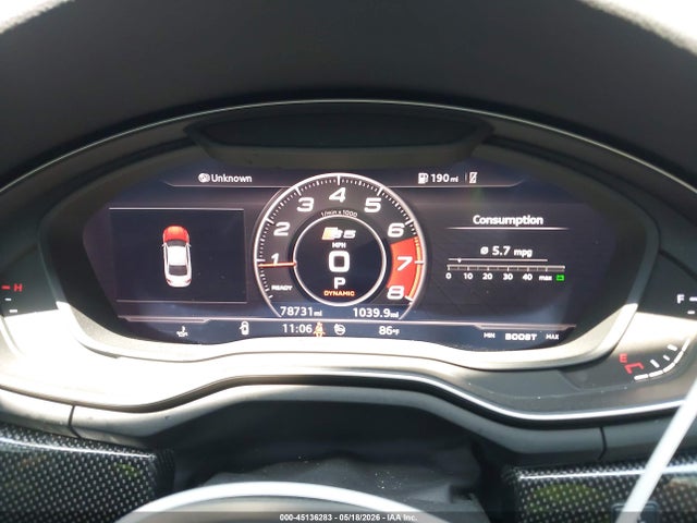 Aukcja sprzedaży 2018 Audi S5 3.0t Premium Plus, vin: WAUR4AF51JA033828, numer aukcji: 45136283