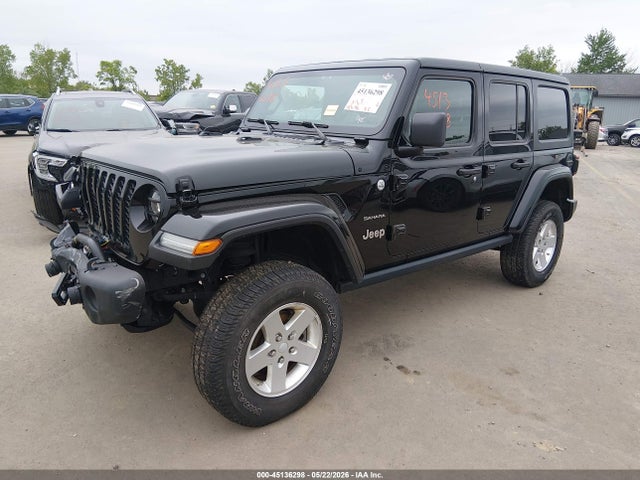 2020 Jeep Wrangler Unlimited Sahara 4x4 მანქანა იყიდება აუქციონზე, vin: 1C4HJXEG4LW126216, აუქციონის ნომერი: 45136298