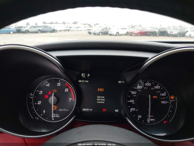 2020 Alfa Romeo Giulia Rwd მანქანა იყიდება აუქციონზე, vin: ZARFAMANXL7636404, აუქციონის ნომერი: 45136322
