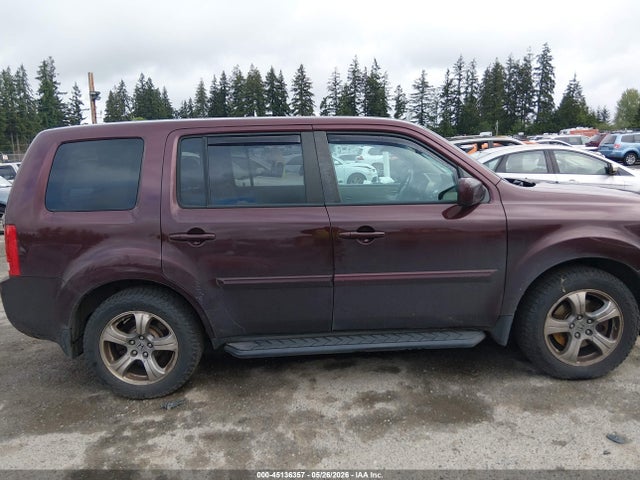 2013 Honda Pilot Ex-l მანქანა იყიდება აუქციონზე, vin: 5FNYF4H59DB078261, აუქციონის ნომერი: 45136357
