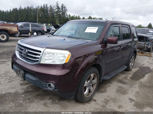 2013 Honda Pilot Ex-l მანქანა იყიდება აუქციონზე, vin: 5FNYF4H59DB078261, აუქციონის ნომერი: 45136357