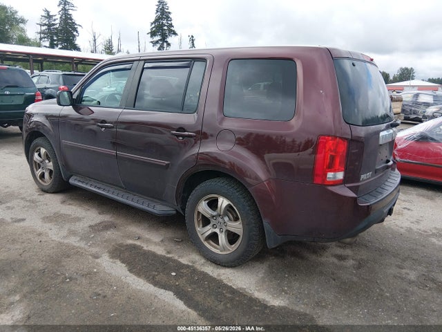 2013 Honda Pilot Ex-l მანქანა იყიდება აუქციონზე, vin: 5FNYF4H59DB078261, აუქციონის ნომერი: 45136357