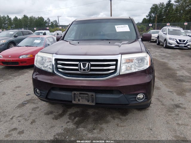 2013 Honda Pilot Ex-l მანქანა იყიდება აუქციონზე, vin: 5FNYF4H59DB078261, აუქციონის ნომერი: 45136357