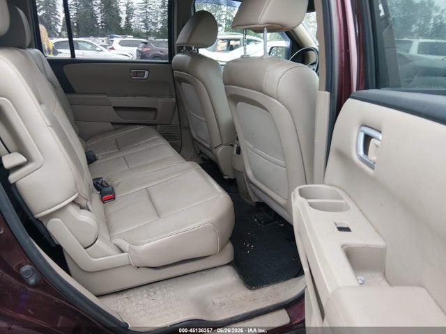 2013 Honda Pilot Ex-l მანქანა იყიდება აუქციონზე, vin: 5FNYF4H59DB078261, აუქციონის ნომერი: 45136357