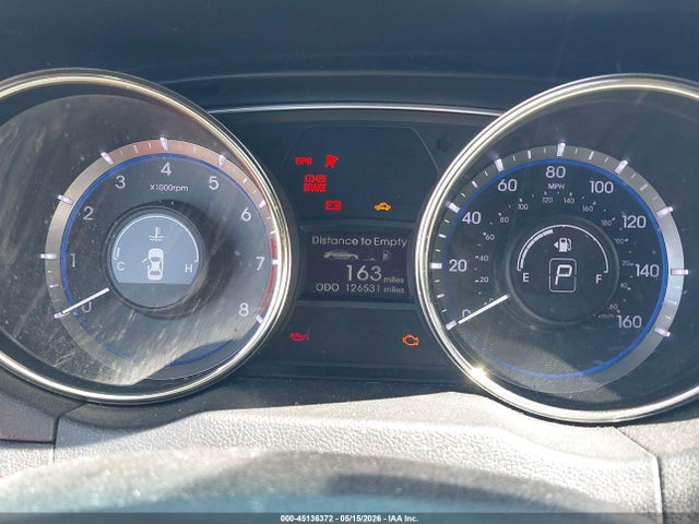 Aukcja sprzedaży 2012 Hyundai Sonata Limited 2.0t, vin: 5NPEC4AB3CH349181, numer aukcji: 45136372