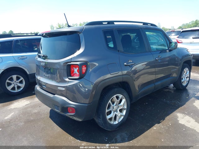 2018 Jeep Renegade Latitude Fwd მანქანა იყიდება აუქციონზე, vin: ZACCJABB7JPH25203, აუქციონის ნომერი: 45136394