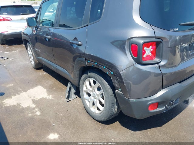 2018 Jeep Renegade Latitude Fwd მანქანა იყიდება აუქციონზე, vin: ZACCJABB7JPH25203, აუქციონის ნომერი: 45136394