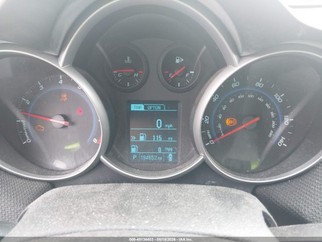 Aukcja sprzedaży 2013 Chevrolet Cruze 2lt Auto, vin: 1G1PE5SB2D7103776, numer aukcji: 45136403