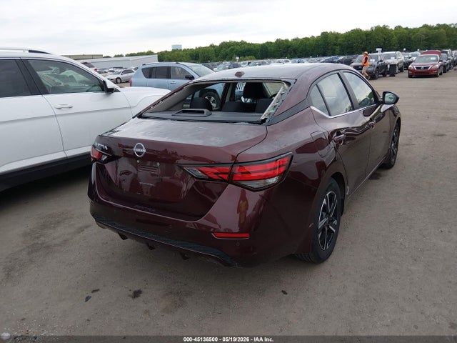 Auction sale of the 2025 Nissan Sentra Sv, vin: 3N1AB8CV5SY317000, lot number: 45136500