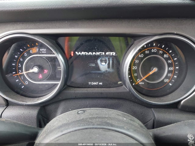 2021 Jeep Wrangler Unlimited Sport S 4x4 მანქანა იყიდება აუქციონზე, vin: 1C4HJXDN3MW522252, აუქციონის ნომერი: 45136550
