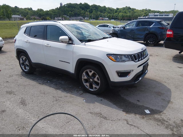 2019 Jeep Compass Limited Fwd მანქანა იყიდება აუქციონზე, vin: 3C4NJCCB9KT819337, აუქციონის ნომერი: 45136575