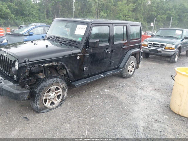 45136590 :رقم المزاد ، 1C4BJWKG8FL729549 vin ، 2015 Jeep Wrangler Unlimited Sport Rhd مزاد بيع