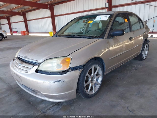 Aukcja sprzedaży 2001 Honda Civic Lx, vin: 2HGES16561H565845, numer aukcji: 45136618