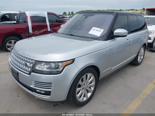 Продаж на аукціоні авто 2016 Land Rover Range Rover 3.0l V6 Supercharged Hse, vin: SALGS2PF3GA316309, номер лоту: 45136625