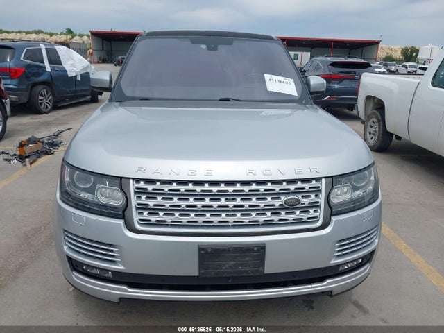 Продаж на аукціоні авто 2016 Land Rover Range Rover 3.0l V6 Supercharged Hse, vin: SALGS2PF3GA316309, номер лоту: 45136625