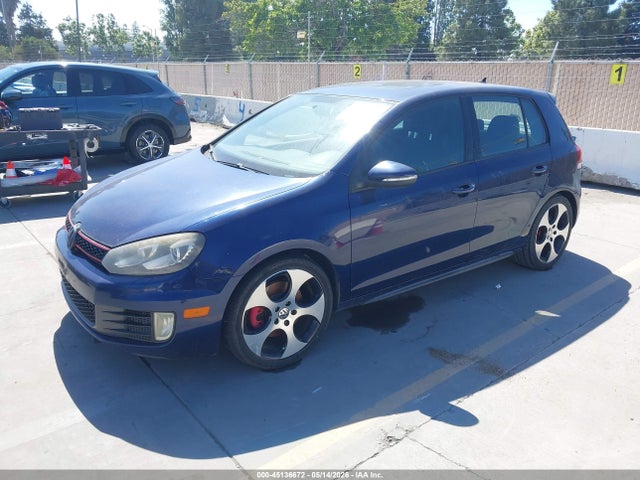 2012 Volkswagen Gti 4-door მანქანა იყიდება აუქციონზე, vin: WVWHD7AJ2CW253765, აუქციონის ნომერი: 45136672