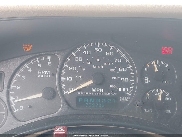Aukcja sprzedaży 2002 Chevrolet Suburban 1500 Ls, vin: 1GNFK16Z52J141893, numer aukcji: 45136690