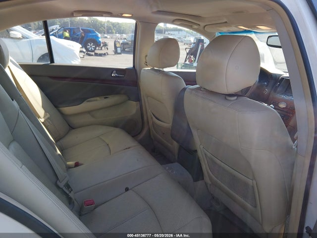 45136777 :رقم المزاد ، JNKBV61F28M256806 vin ، 2008 Infiniti G35x مزاد بيع