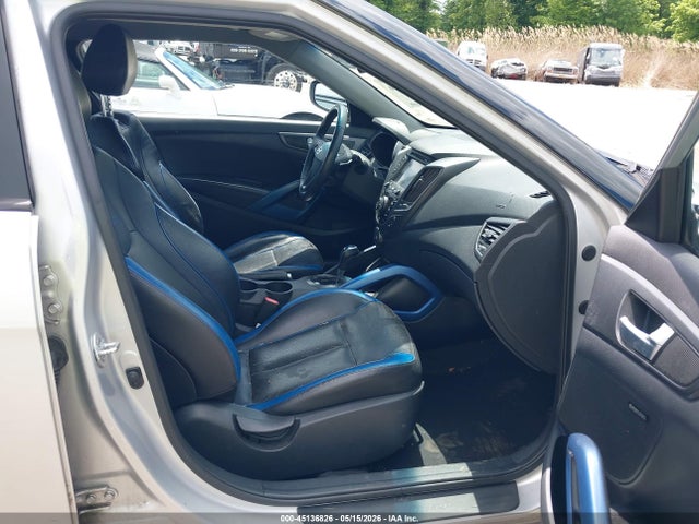 Продажа на аукционе авто 2013 Hyundai Veloster Turbo W/blue, vin: KMHTC6AE0DU135099, номер лота: 45136826