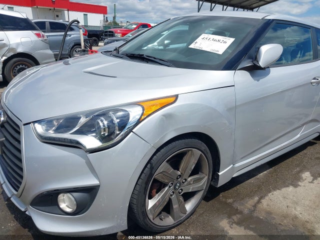 Продажа на аукционе авто 2013 Hyundai Veloster Turbo W/blue, vin: KMHTC6AE0DU135099, номер лота: 45136826