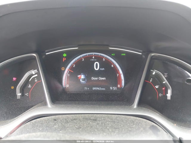 45136831 :رقم المزاد ، 2HGFC4B81KH308628 vin ، 2019 Honda Civic Sport مزاد بيع