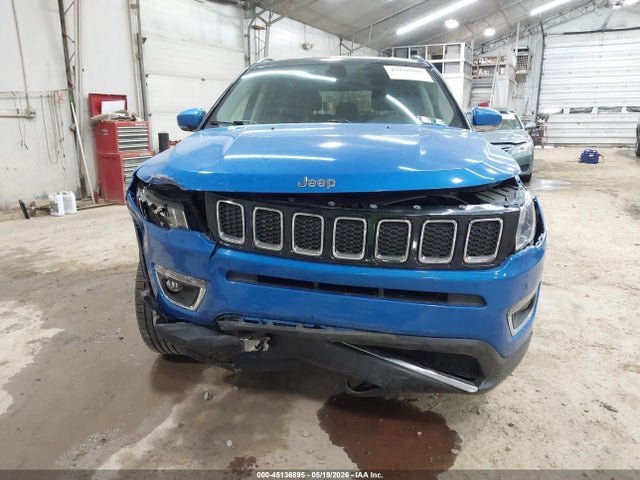 2018 Jeep Compass Limited 4x4 მანქანა იყიდება აუქციონზე, vin: 3C4NJDCB9JT117085, აუქციონის ნომერი: 45136895