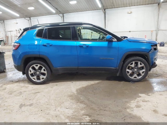 2018 Jeep Compass Limited 4x4 მანქანა იყიდება აუქციონზე, vin: 3C4NJDCB9JT117085, აუქციონის ნომერი: 45136895