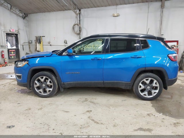 2018 Jeep Compass Limited 4x4 მანქანა იყიდება აუქციონზე, vin: 3C4NJDCB9JT117085, აუქციონის ნომერი: 45136895