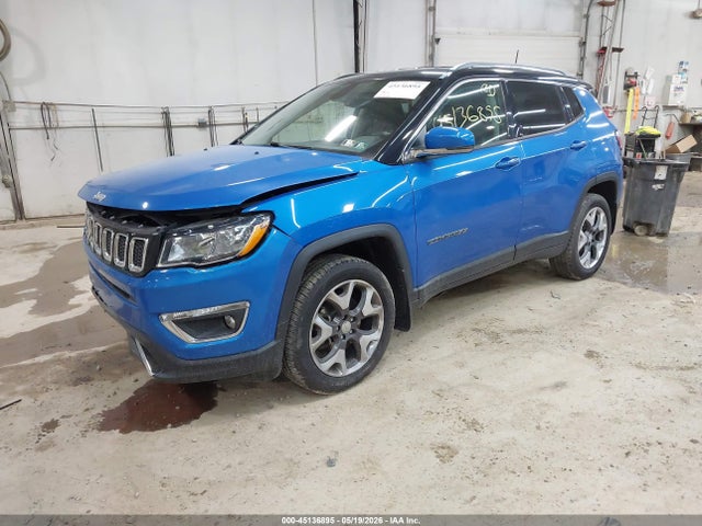 2018 Jeep Compass Limited 4x4 მანქანა იყიდება აუქციონზე, vin: 3C4NJDCB9JT117085, აუქციონის ნომერი: 45136895
