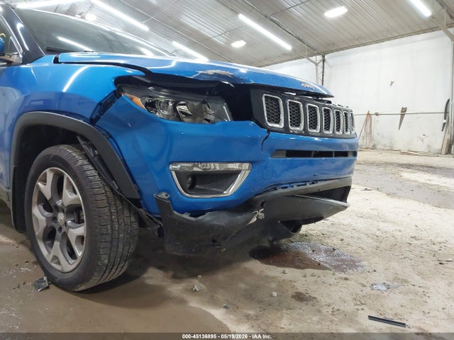 2018 Jeep Compass Limited 4x4 მანქანა იყიდება აუქციონზე, vin: 3C4NJDCB9JT117085, აუქციონის ნომერი: 45136895