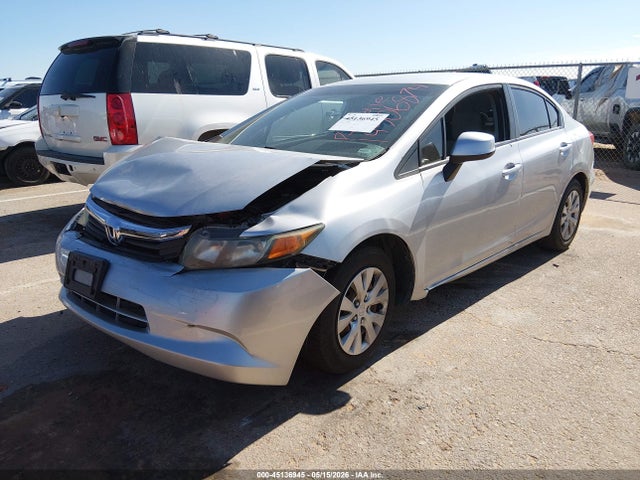 Aukcja sprzedaży 2012 Honda Civic Lx, vin: 19XFB2F55CE023191, numer aukcji: 45136945