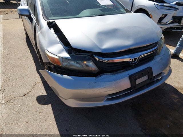 Aukcja sprzedaży 2012 Honda Civic Lx, vin: 19XFB2F55CE023191, numer aukcji: 45136945