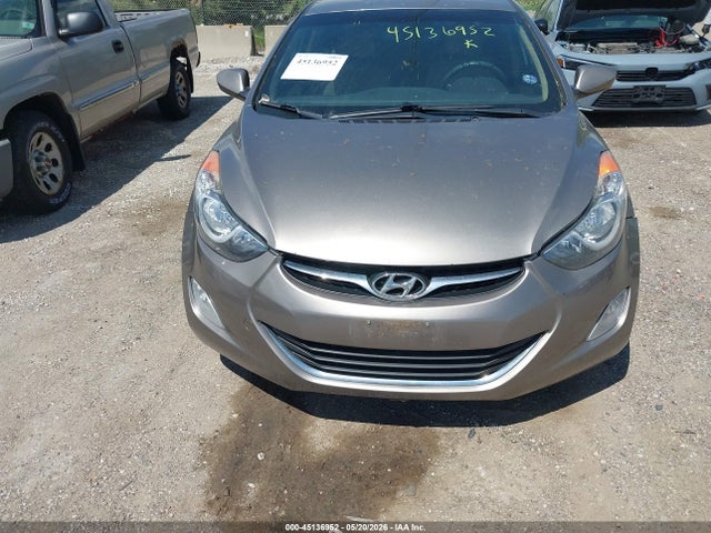 2013 Hyundai Elantra Gls/limited მანქანა იყიდება აუქციონზე, vin: 5NPDH4AE7DH195292, აუქციონის ნომერი: 45136952