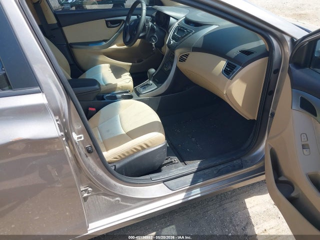 2013 Hyundai Elantra Gls/limited მანქანა იყიდება აუქციონზე, vin: 5NPDH4AE7DH195292, აუქციონის ნომერი: 45136952
