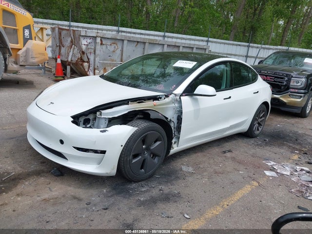 Tesla Model 3 Standard Range Plus Rear-wheel Drive 2021 5YJ3E1EA4MF076933 Image 2