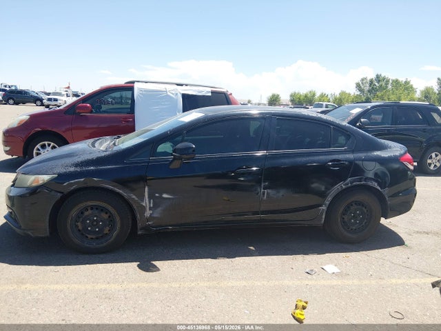 2013 Honda Civic Lx მანქანა იყიდება აუქციონზე, vin: 2HGFB2F54DH511961, აუქციონის ნომერი: 45136968