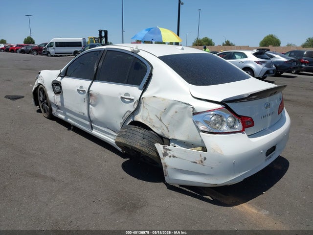 Продаж на аукціоні авто 2011 Infiniti G37 Sport Appearance Edition, vin: JN1CV6AP4BM505972, номер лоту: 45136979