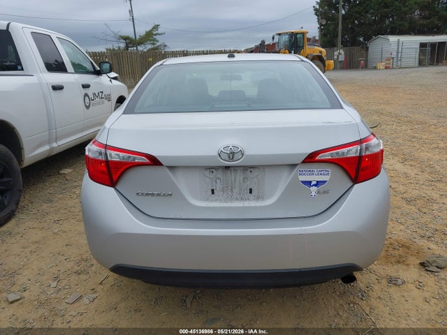 2016 Toyota Corolla Le Premium მანქანა იყიდება აუქციონზე, vin: 2T1BURHEXGC626219, აუქციონის ნომერი: 45136986