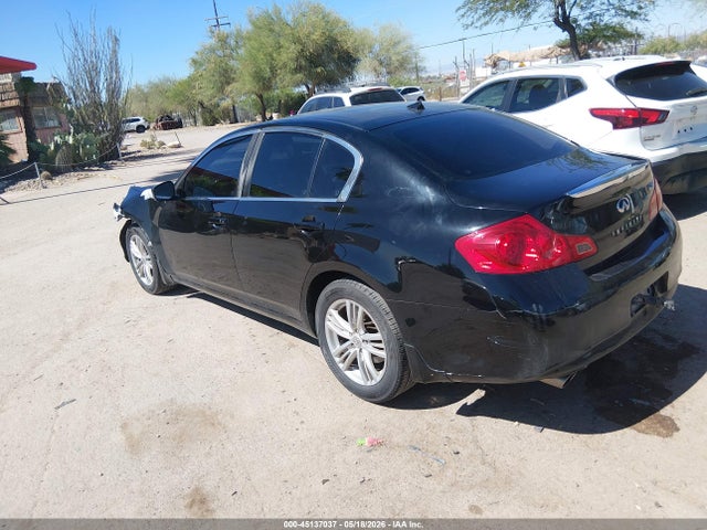 Auction sale of the 2012 Infiniti G25x, vin: JN1DV6AR9CM730511, lot number: 45137037